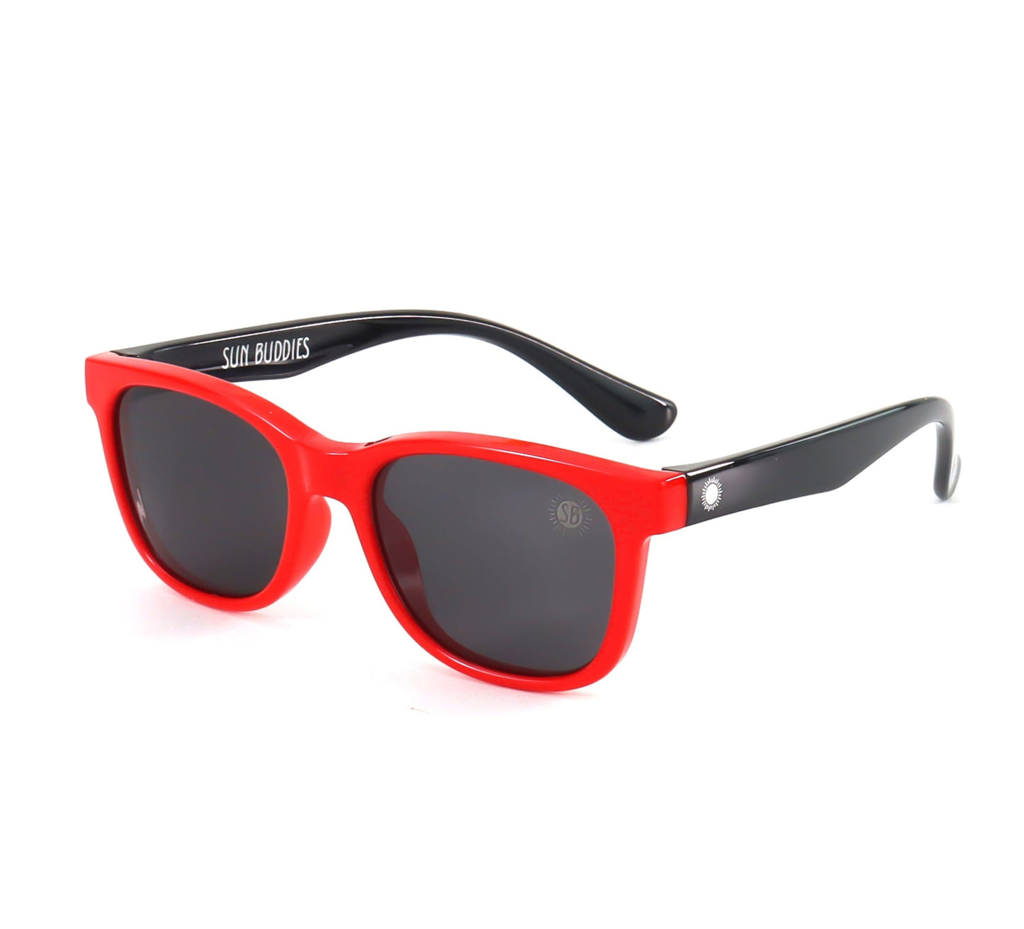 Red & Black Children's Wayfarers (3-5 years)