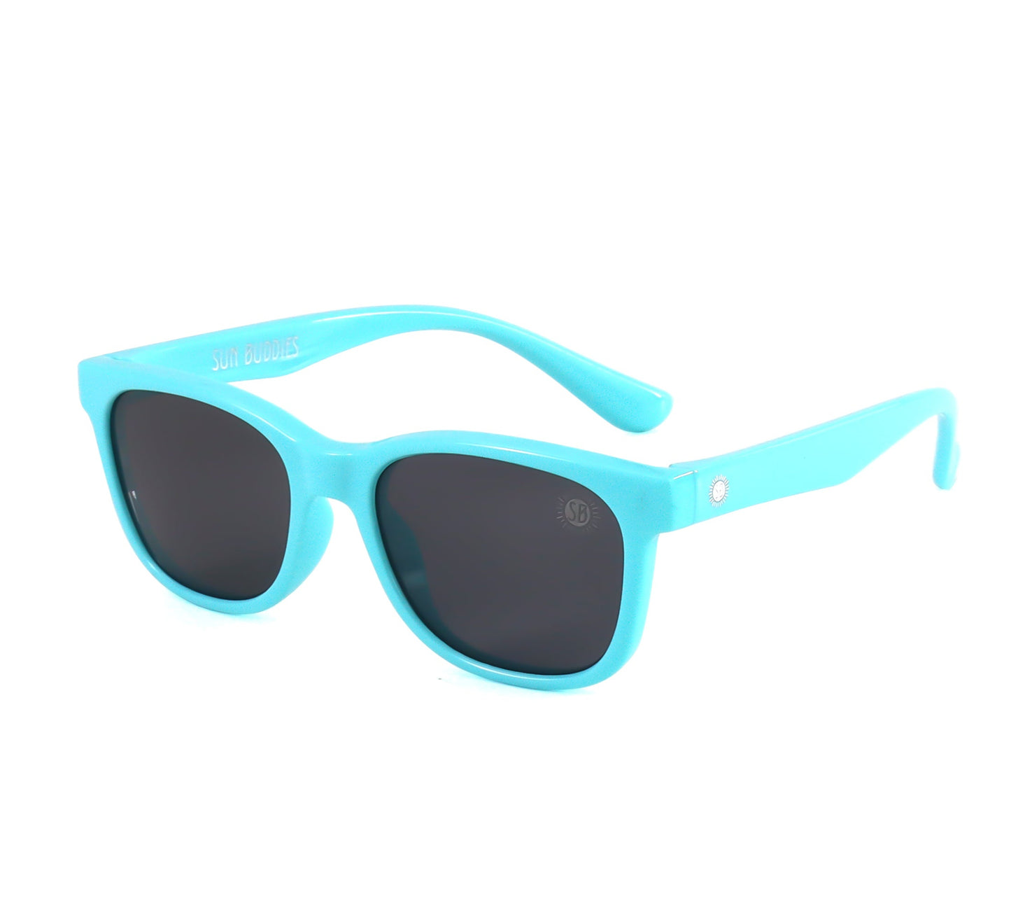 Cyan Blue Children's Wayfarers (3-5 years)