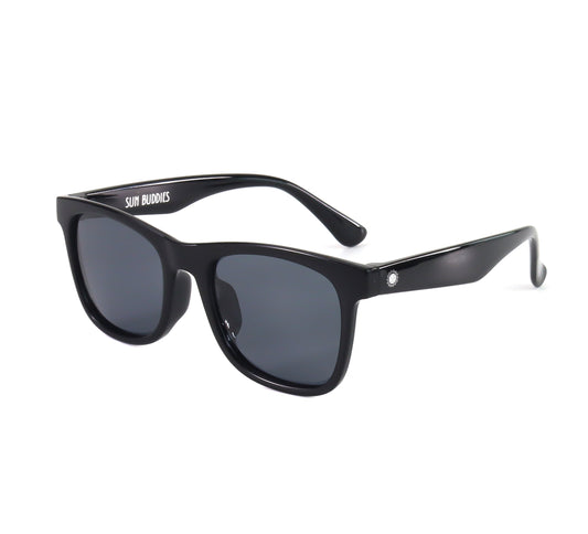 Jaguar Black Children's Wayfarers (6-12 years)